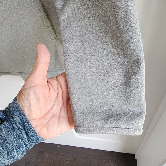 La Madona Gray Turtleneck Lounge Hoodie Size L - Picture 4 of 8